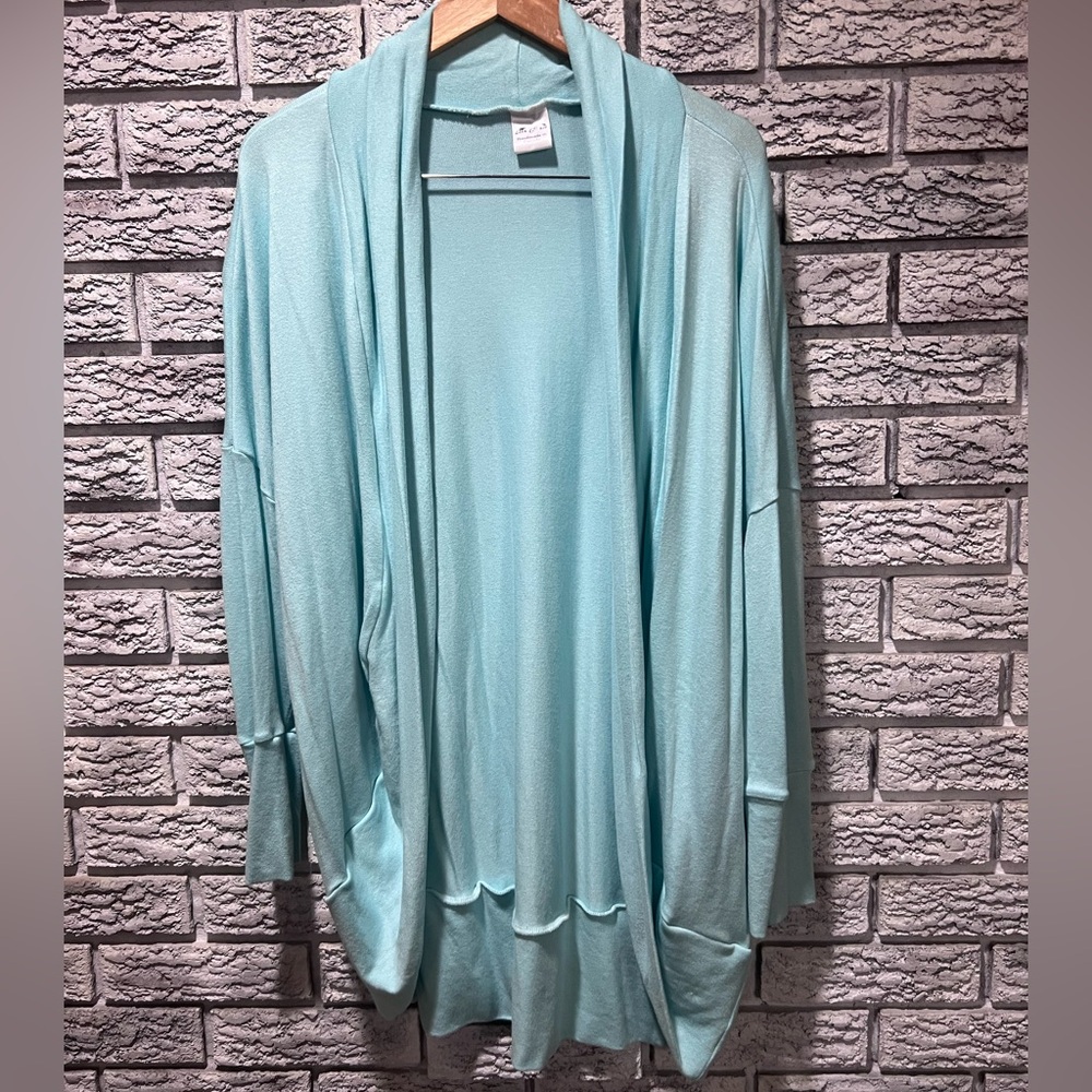 MADE IN CANADA Light teal Women's Cardigan